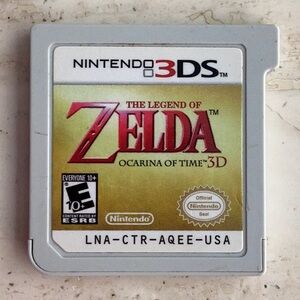 The Legend Of Zelda Ocarina Of Time 3D Nintendo 3DS Game Authentic